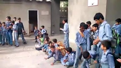 Mazhar's last day of school