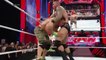 John Cena & Roman Reigns vs. Randy Orton, Seth Rollins & Kane - 3-on-2 Handicap Match_ Raw, July 14