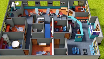 Finishing video dental office design