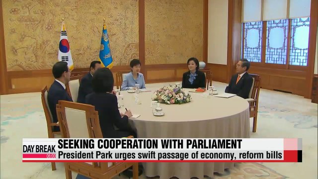 President Park appoints new Cabinet members; culture minister nominee resigns