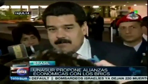 Unasur propone alianzas económicas con los BRICS