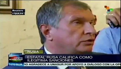 Rusia: Rosneft también critica sanciones de EE.UU.