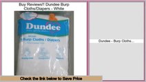 Best Price Dundee Burp Cloths/Diapers - White