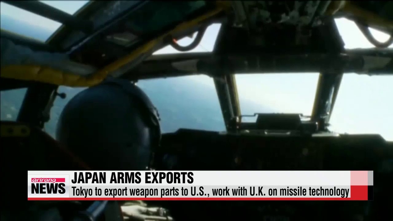 Japan to export weapon parts to U.S.