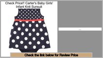 Reports Reviews Carter's Baby Girls' Infant Knit Sunsuit