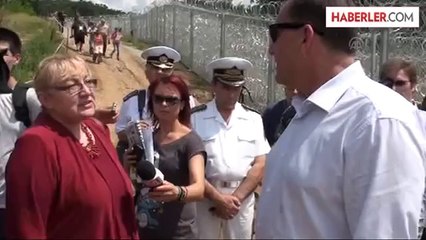 Bulgaristan-Türkiye sınırına tel çit -