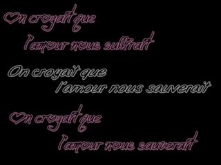 Soprano - Chateau de sable (Lyrics / Paroles)