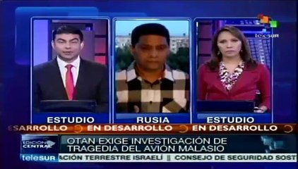 Rusia responsabiliza a Ucrania por la caída de avión malasio