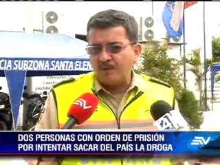 Prisión preventiva para dos personas tras operativo antidrogas en Santa Elena
