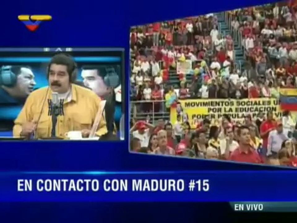 (Video) EN CONTACTO CON MADURO #15 15.07.2014 (1/3)