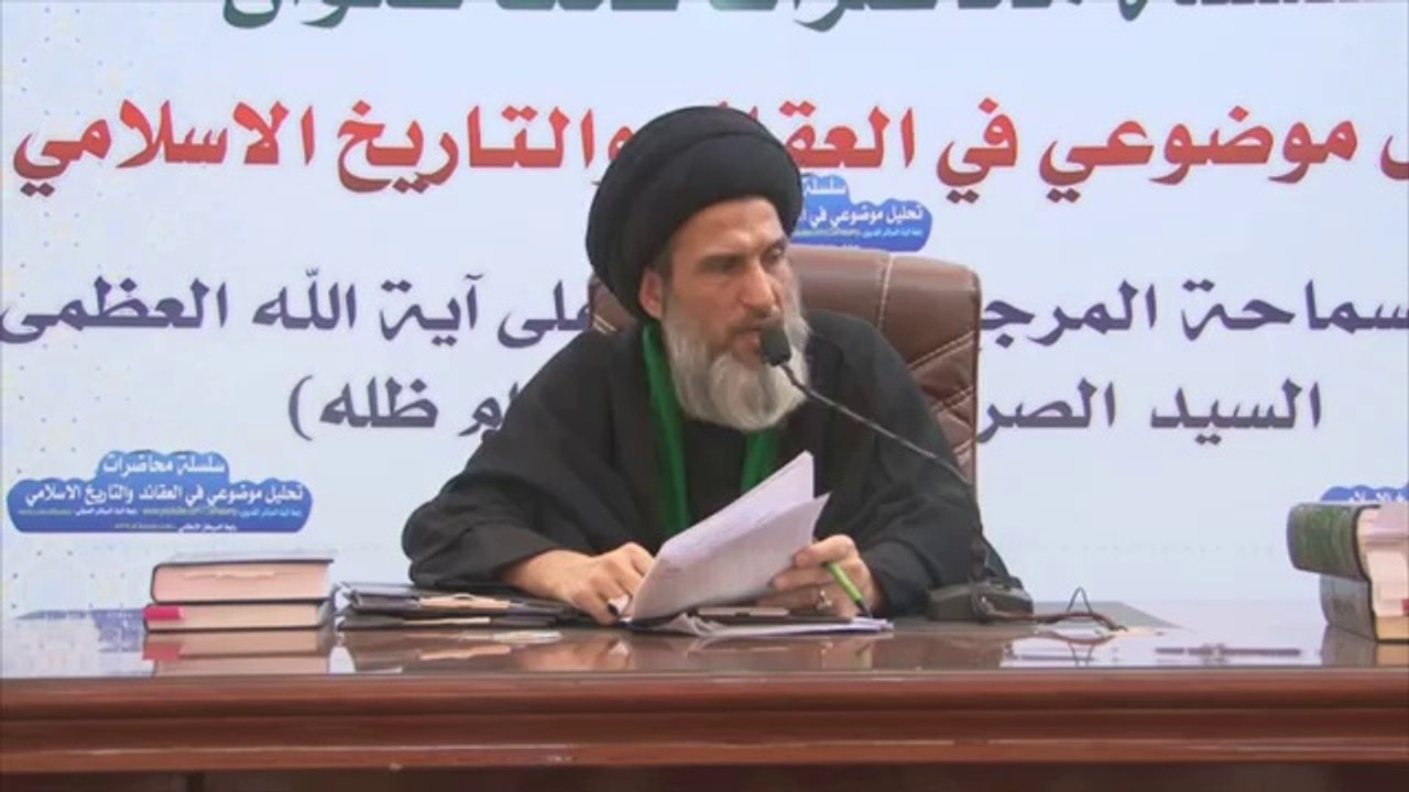 السيد الصرخي الحسني : الاعلام هو من يؤسس في ذهن الجهال اتباع الرجال