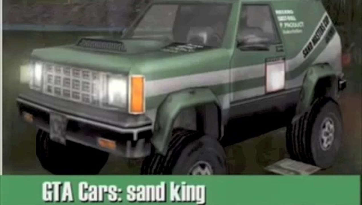 GTA Cars- Sand King