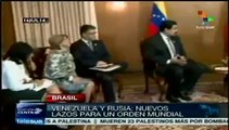 Venezuela y Rusia tejen lazos hacia una nueva geopolítica mundial