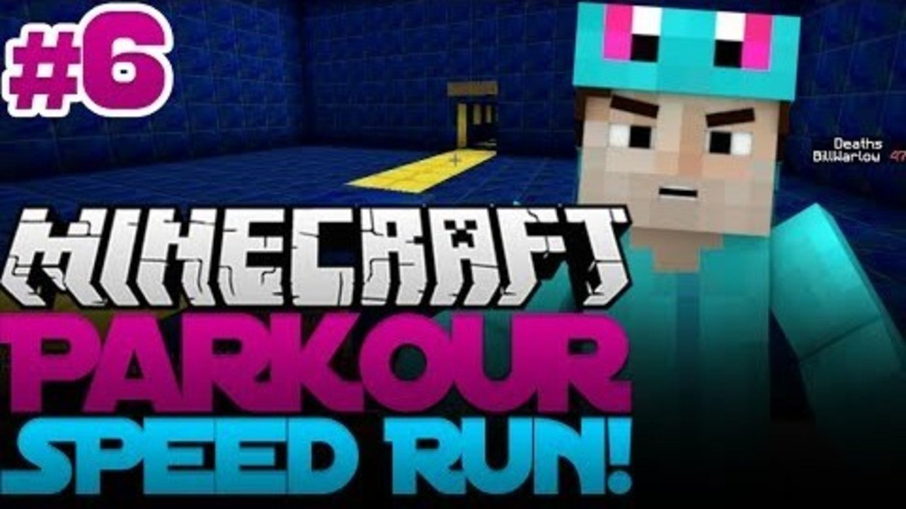 Minecraft Parkour: Speed Run! [Part 6] - BURNT BY WATER?!?!!