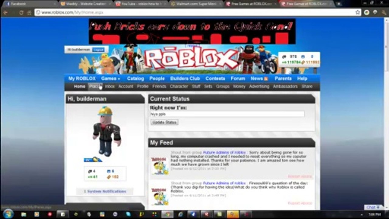 Builderman Login Roblox Hd Video Dailymotion - roblox builderman account info