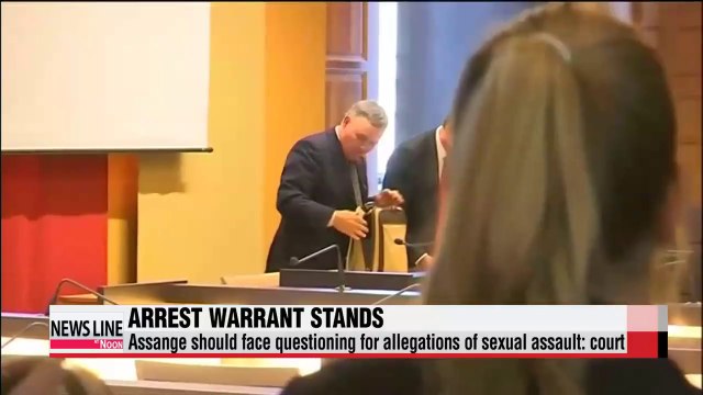 Swedish court upholds Assange arrest warrant