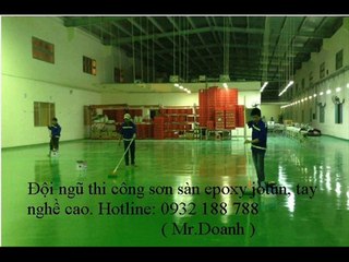 Cần thi công sơn sàn, sơn epoxy nhà xưởng nhà kho gara