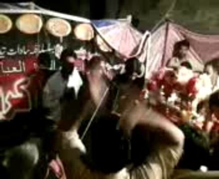 Zakir Syed Baqar Naqvi mojoki sadat and zakir syed imran kang -yadgar majlis mola ali akbar -p2