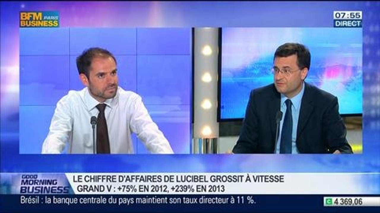 Spécialiste de la technologie LED, Lucibel vient de se côter à la bourse de Paris sur Alternext, Frédéric Granotier, dans GMB – 17/07