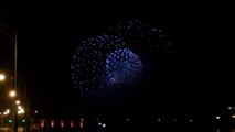 FEU D'ARTIFICE A CHICOUTIMI  --  SAGUENAY  --   (QUÉBEC) POUR LA FÊTE NATIONALE DU CANADA LE 1 JUILLET 2014