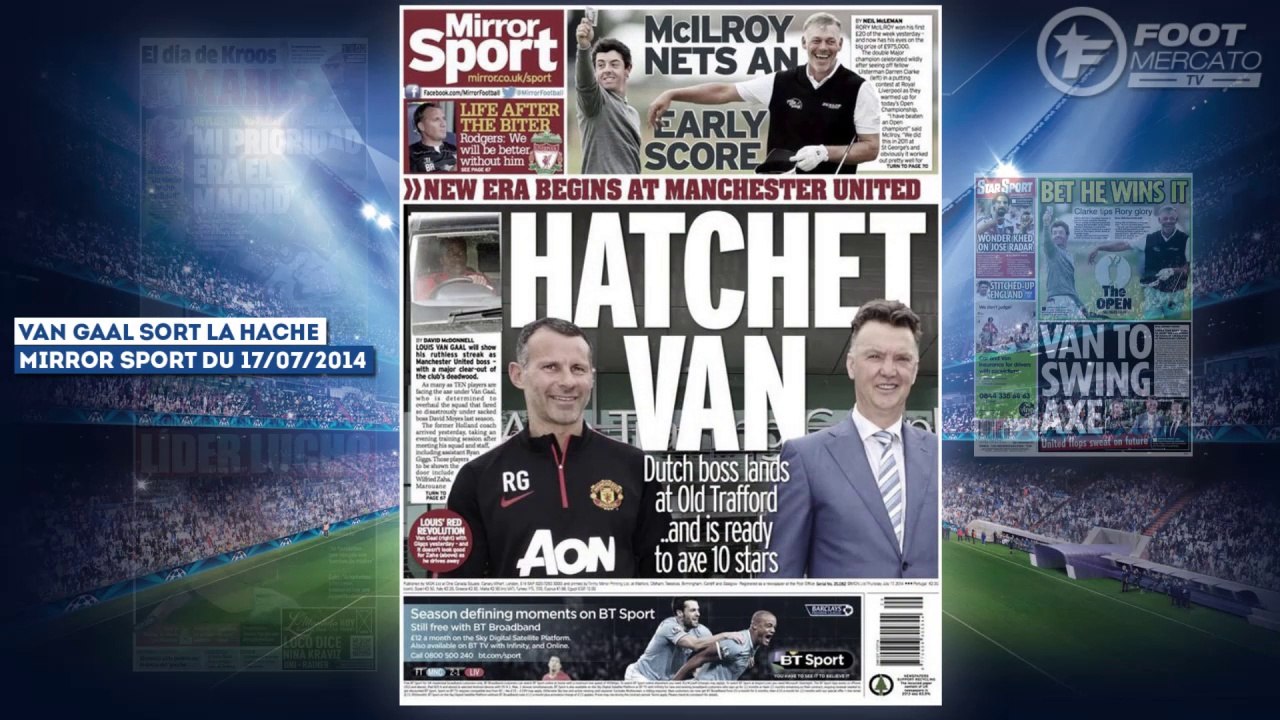 Van Gaal met 10 joueurs de MU à la porte, Mourinho veut jouer un sale tour à Wenger