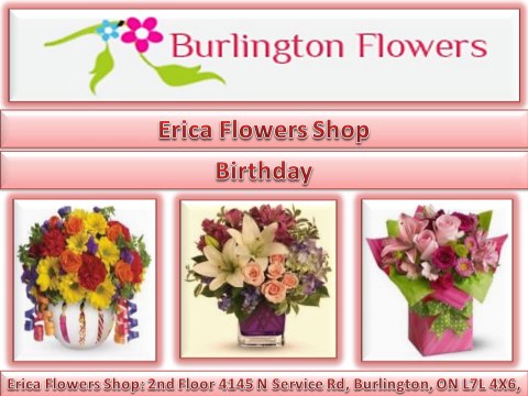 Erica Flowers Shop 888-674-4810