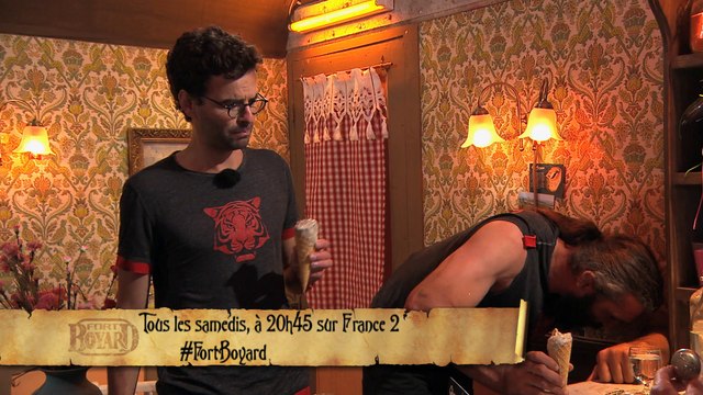 Fort Boyart - Chabal vomit le repas offert par Willy Rovelli - 19 juillet 2014 - Extrait