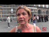 Napoli - La protesta degli ex dipendenti Astir a Palazzo Reale (16.07.14)