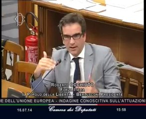 Roma - Audizione sull'attuazione e l'efficacia delle politiche UE in Italia (16.07.14)