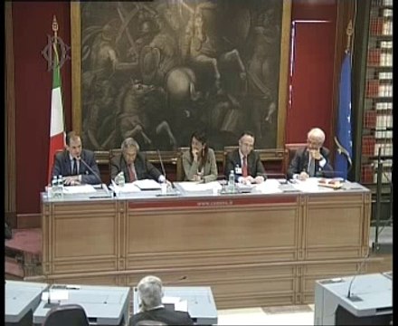 Roma - Audizione informale di rappresentanti di Cassa depositi (16.07.14)