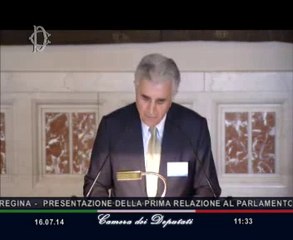 Roma - Relazione al Parlamento dell'Autorità di regolazione dei trasporti (16.07.14)