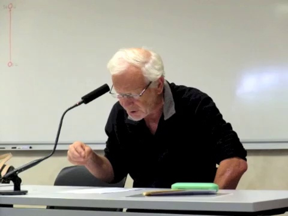 Cerisy Lecture  Paysage avec vol d'oiseaux