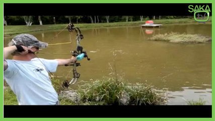 Okla Balık Avlayan Adam