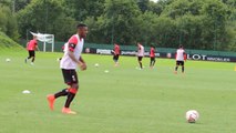 15/07/14 : Steven Moreira à l'entraînement