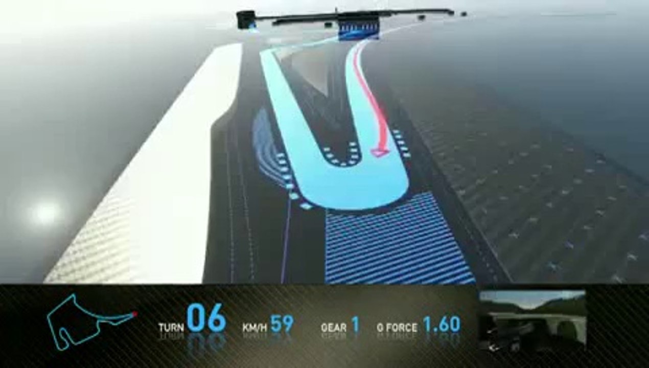 Grand Prix d'Allemagne - Un tour du circuit avec Sébastien Buemi...