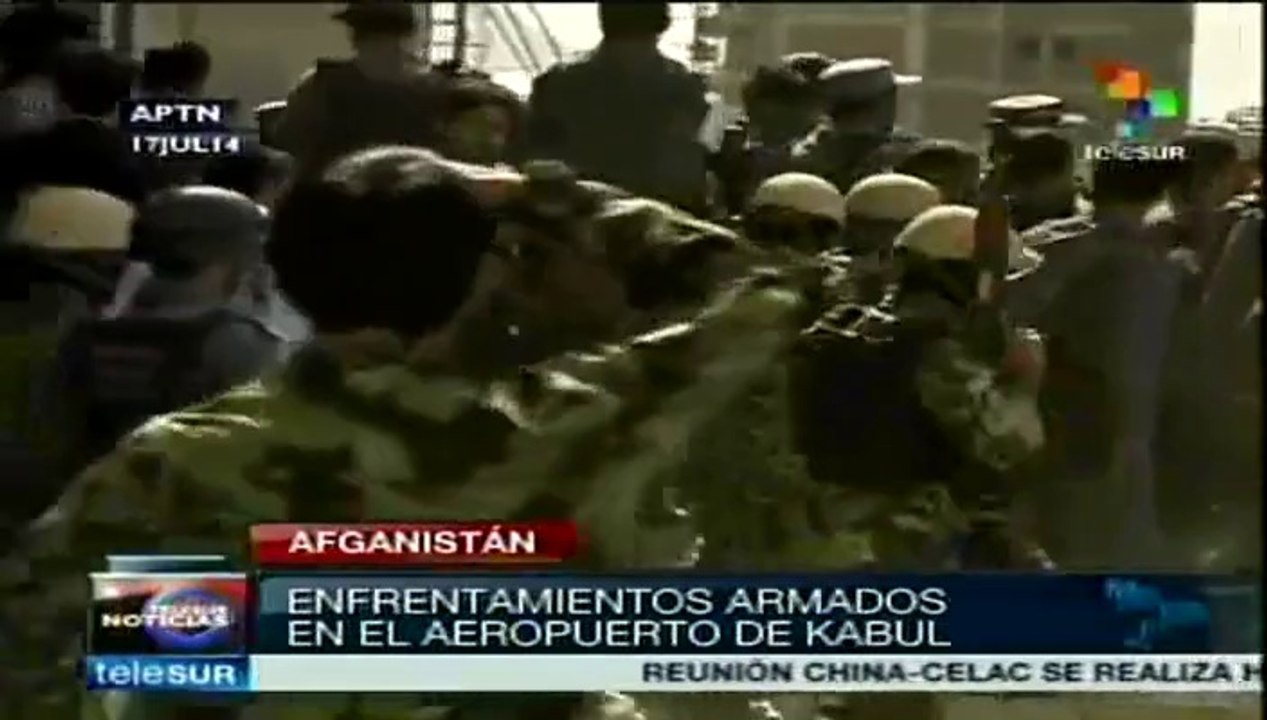Afganistán: grupo talibán ataca aeropuerto de Kabul