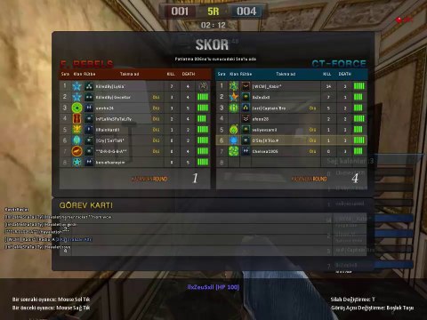 ||xZeuSx|| Kullanıcının Hile Kullandıgını Tespit Ettim