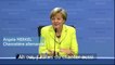 Les 60 ans de Merkel : le "Happy birthday" des journalistes et des dirigeants européens