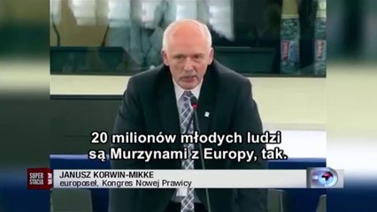 Janusz Korwin-Mikke o "Murzynach Europy" (17.07.2014)