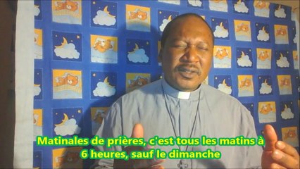 1. MATINALE  DE PRIERE DU 14 JUILLET 2014