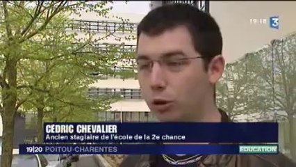 Reportage FR3 l'Ecole de la 2e Chance du 24 avril 2010