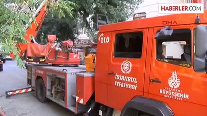 Oturduğu Daireyi Ateşe Verdi