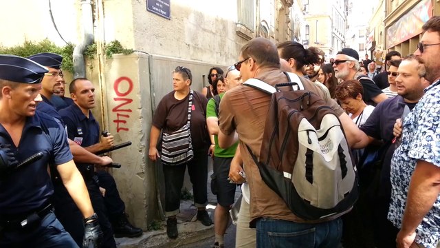 Manif Avignon Intermittents