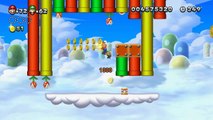 New Super Mario Bros. U - Paradis Chantilly - 7-1 : Blocs célestes