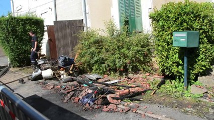 Charleville : Une maison ravagée par les flammes
