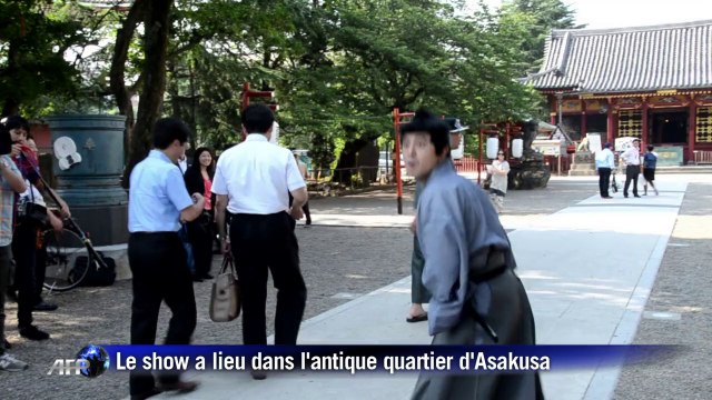 Combats de samouraïs et ninjas, nouvelle attraction à Tokyo