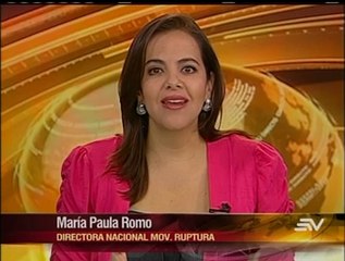 Entrevista María Paula Romo / Contacto
