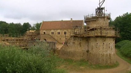 Guédelon, un château fort du moyen âge en construction