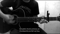 Rat A Tat Chords by Fall Out Boy - How To Play - chordsworld.com