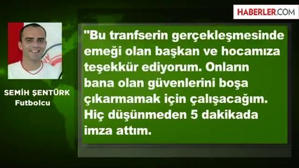 İstanbul Başakşehir, Semih Şentürk'ü Renklerine Bağladı